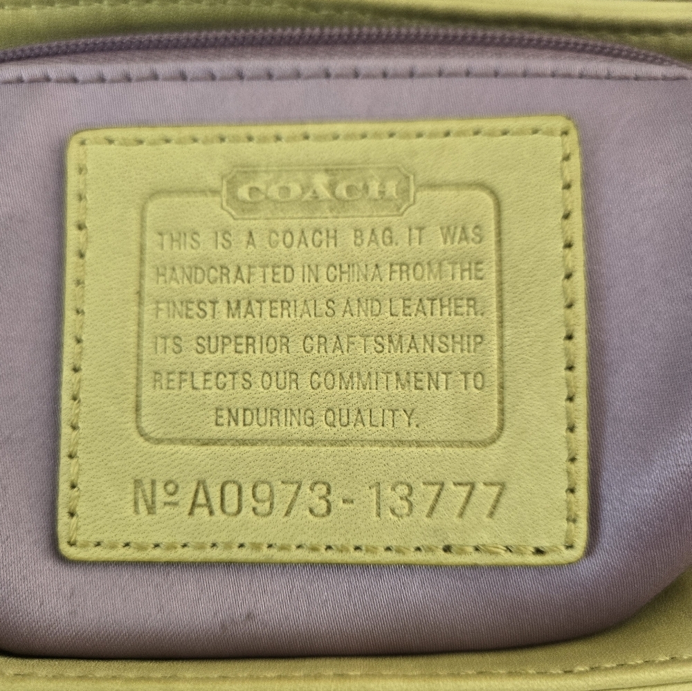 COACH Legacy Bonnie Cashin Canvas Turnlock Tote - Limited Edition - Picture 7 of 12